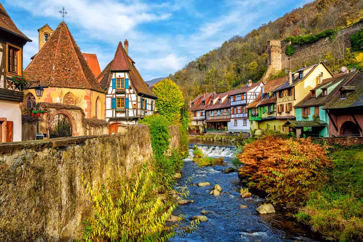 Le village de Kaysersberg en Alsace