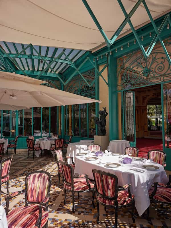 Intérieur du restaurant La Grande Cascade - © Restaurants Parisiens