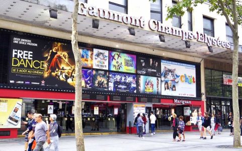 Le cinéma Gaumont des Champs-Elysées - © Mamiko Oka