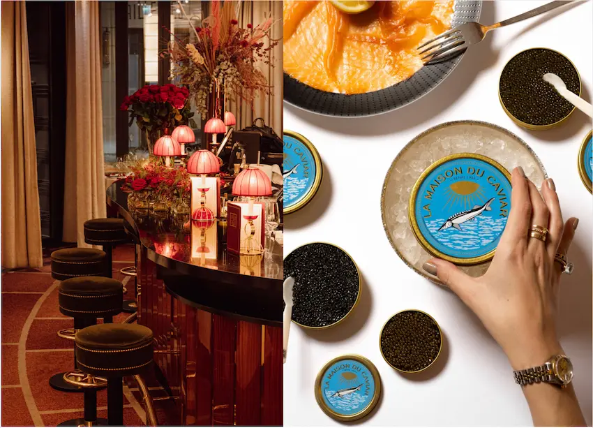 Dîner du Nouvel An © Maison du Caviar