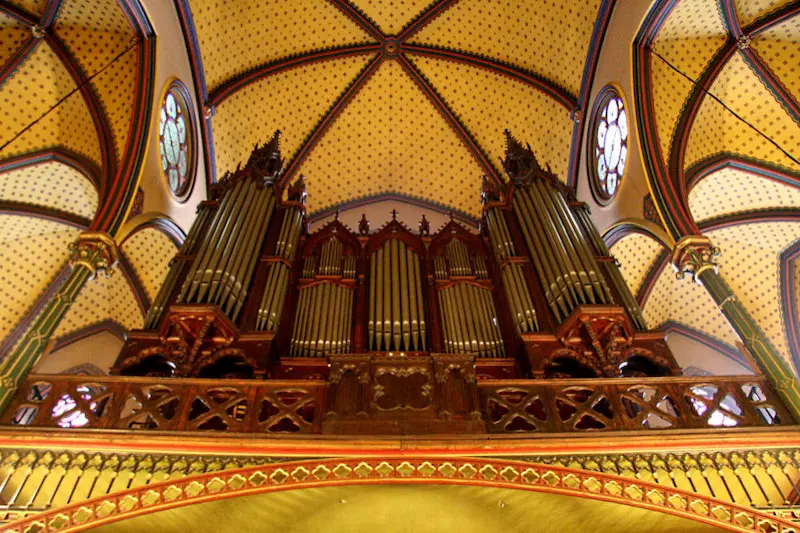 L’orgue emblématique de l’église Saint-Eugène-Sainte-Cécile © 2023 Vincent Hildebrandt