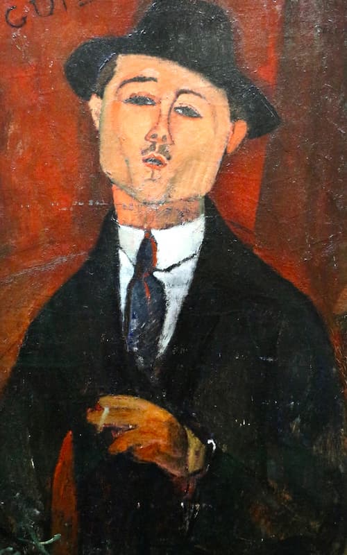 Amedeo Modigliani, Paul Guillaume, Novo Pilota (1915) © Musée de l'Orangerie