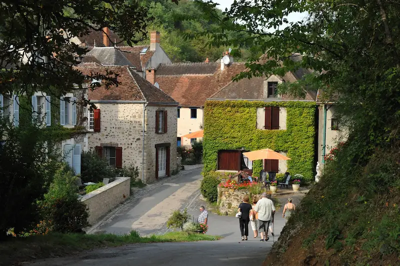 Un village qui a su conserver son charme © Pinterest