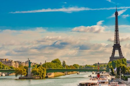 L'île aux Cygnes à Paris