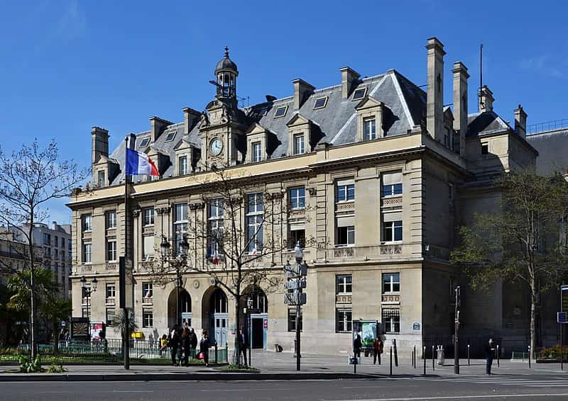 Mairie du 13e arrondissement, place d'Italie, Paris 