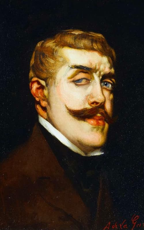 Antonio de la Gandara, Portrait de Jean Lorrain (1900) © Domaine public