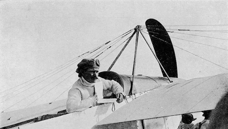Jules Védrines, l’un des grands noms de l’aviation française © Getty - The Print Collector