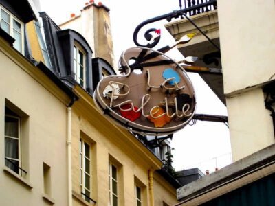 L'enseigne de La Palette - © Bee50 / Flickr