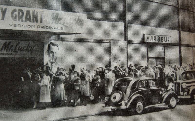 Le Marbeuf en 1948 © La Cinémathèque française 