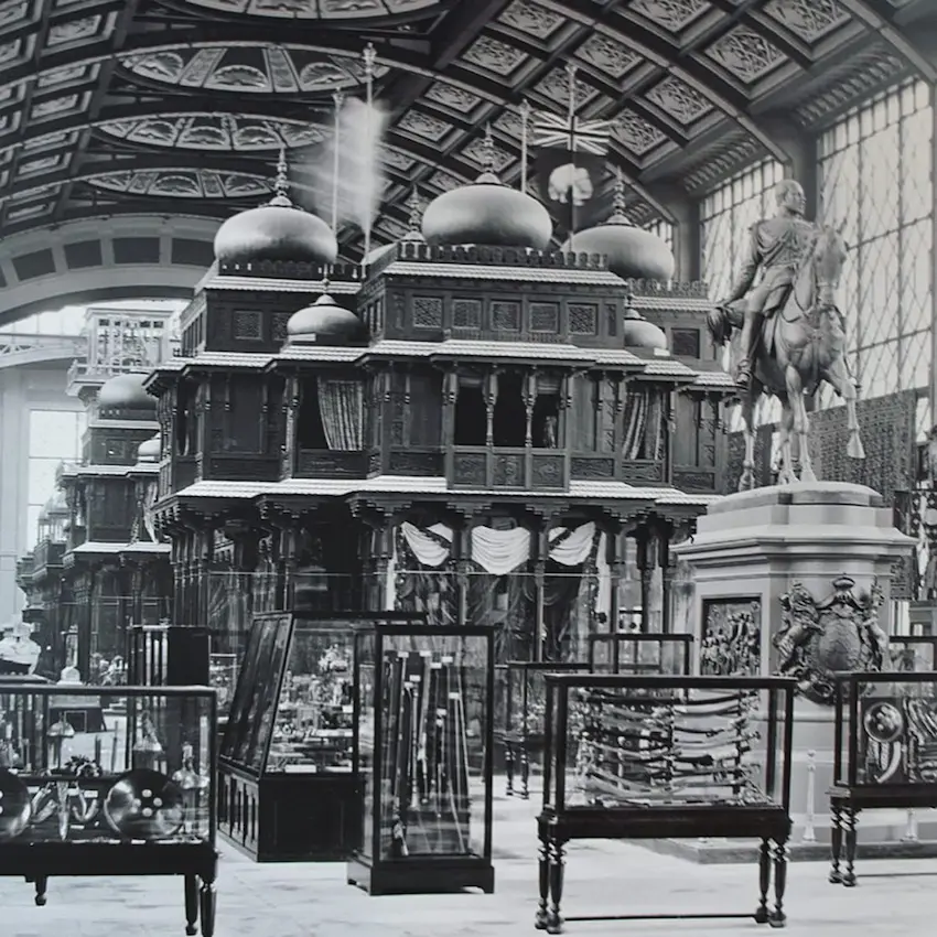 Le Pavillon des Indes à l'Exposition Universelle de 1878