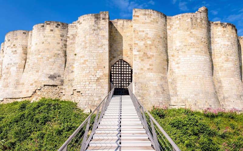 Entrée principale du Château-Gaillard © oirat / Adobe Stock