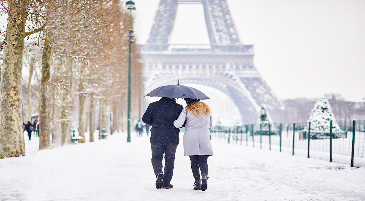 Paris sous la neige © Ekaterina Pokrovsky, Adobe Stock