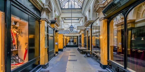 Le Passage des Panoramas à Paris