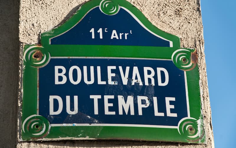 Boulevard du Temple, 11e arrondissement de Paris © pixarno / Adobe Stock
