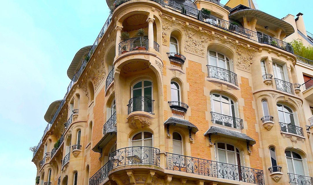 Immeuble Art Nouveau rue Scheffer © Wikimedia Commons