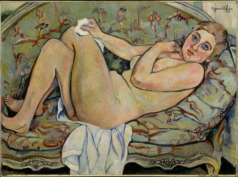 Suzanne Valadon, Nu couché, 1928