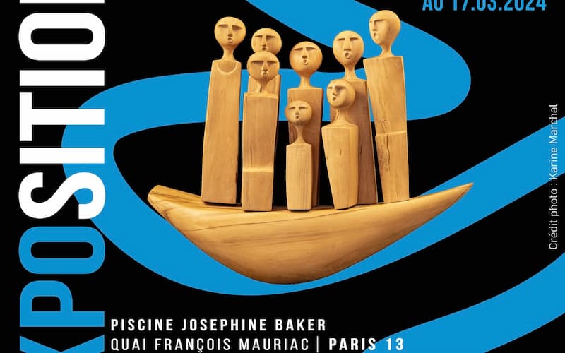 Affiche de l'exposition "Embarquement immédiat" © Ville de Paris