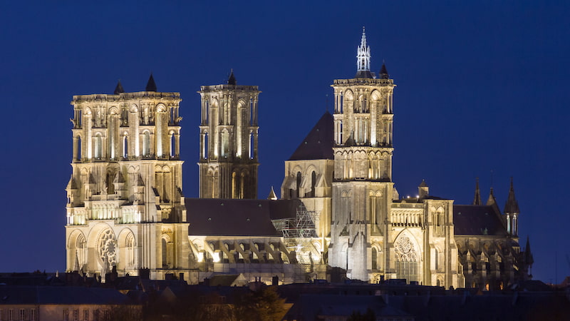 Cathédrale Notre-Dame de Laon © Wikimedia Raimond Spekking