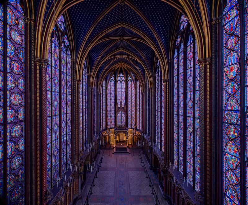 Chapelle haute, Sainte-Chapelle, Paris, 2021 © Ahmet Ertuğ