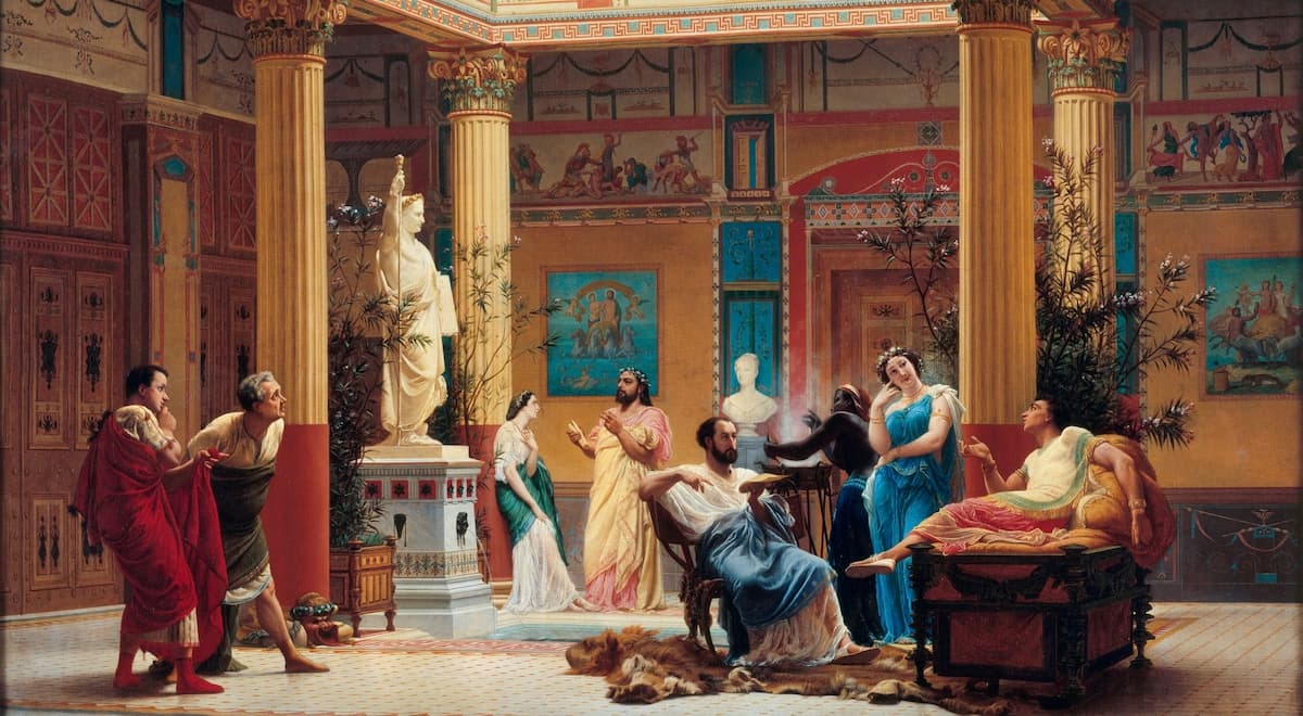 Gustave Boulanger, Répétition du Joueur de flûte et de la Femme de Diomède chez le prince Napoléon (1861)