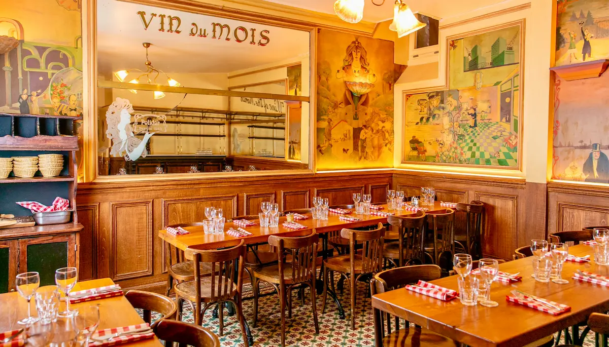 Restaurant historique Paris © Polidor