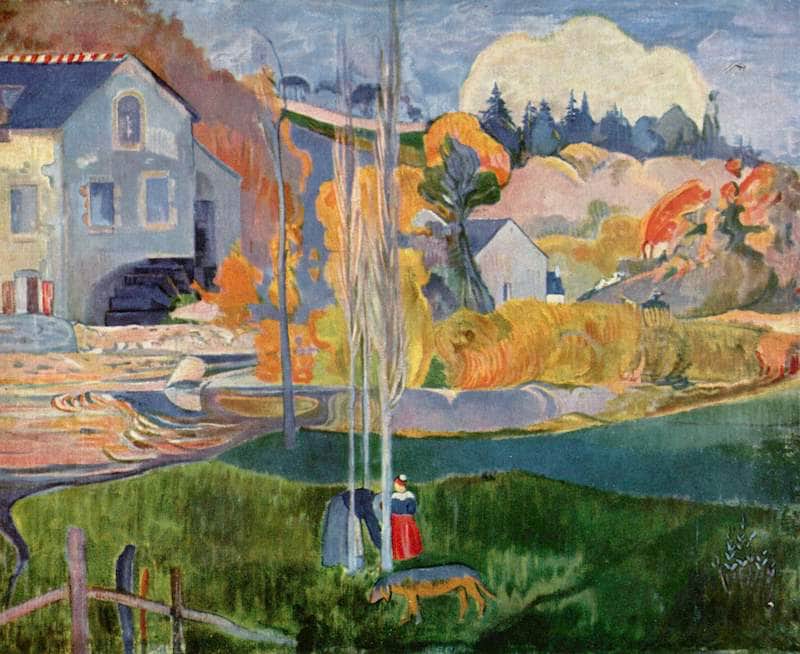 Moulin à Pont-Aven © Paul Gauguin 