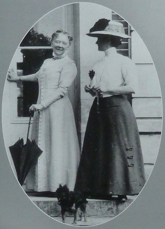 Mary Cassatt et Mme Joseph Durand-Ruel, 1910