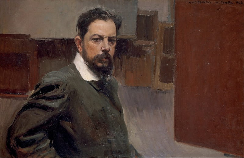 Joaquín Sorolla, Autoportrait, 1904