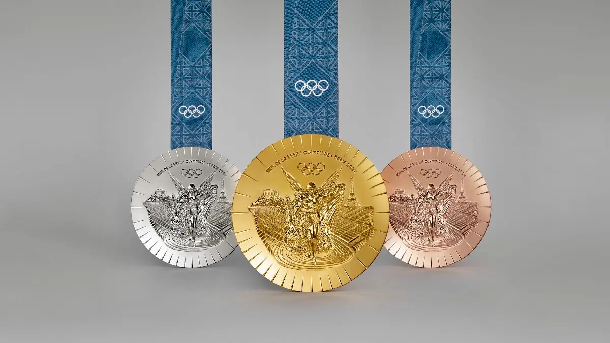 Médailles Olympiques Paris 2024 © Thomas Deschamps