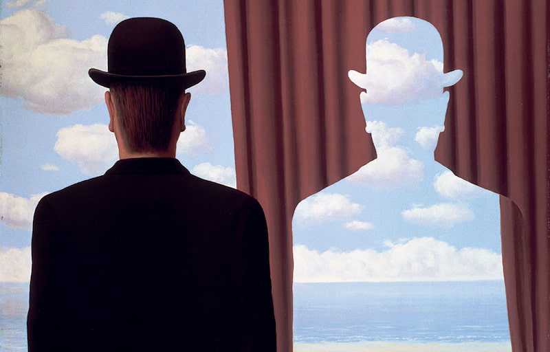 René Magritte, La Décalcomanie, 1966