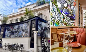 Le restau caché derrière le vitrail de la Villa Frochot © Villa Yora