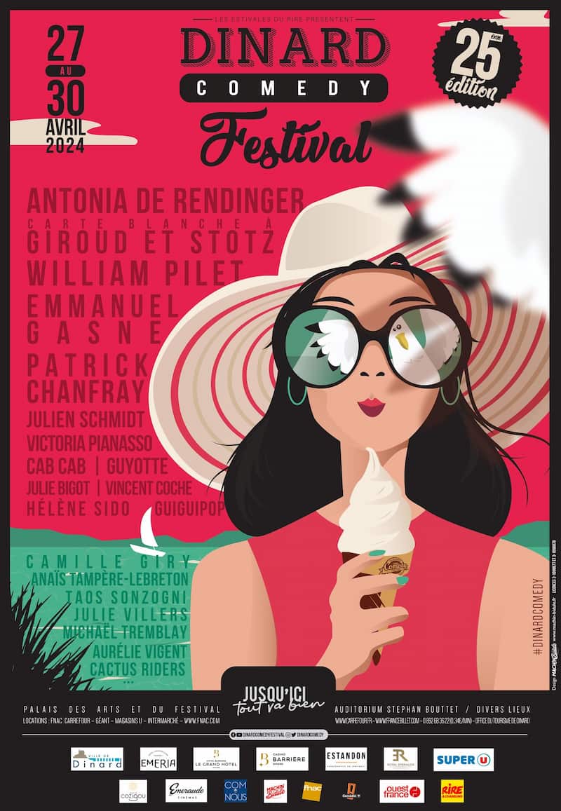 Affiche Dinard Comedy Festival 2024