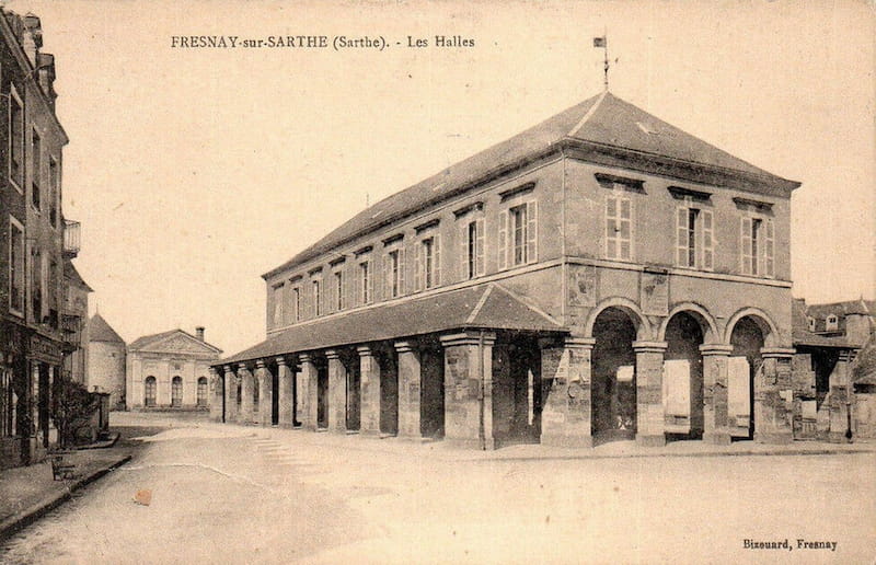 Anciennes Halles de Fresnay-sur-Sarthe © Ville de Fresnay-sur-Sarthe