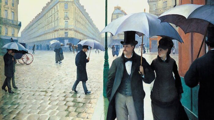 Gustave Caillebotte, Rue de Paris, temps de pluie, 1877