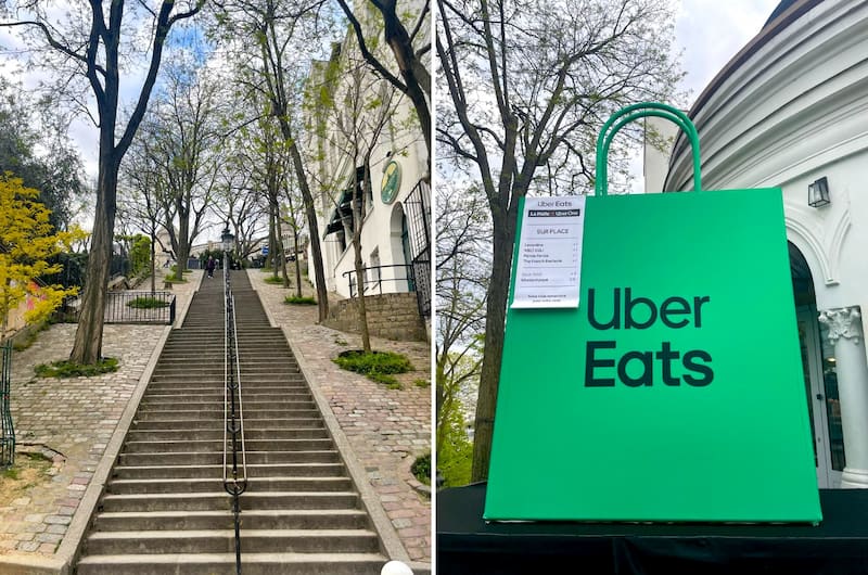 Halle Uber One par Uber Eats à Montmartre © Paris Zigzag / Mélina Hoffmann