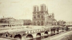 Henri Emile Cimarosa Godefroy, Hôtel-Dieu et Notre-Dame, 1878
