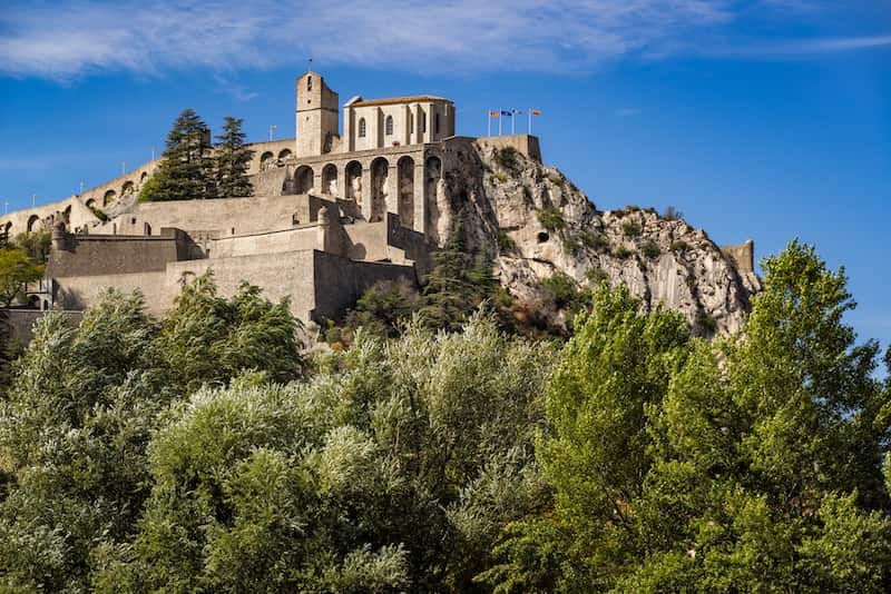 La citadelle de Sisteron © Francois Roux, Adobe Stock