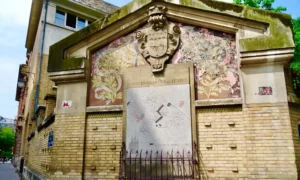 Plan de l'ancien quartier du Temple, rue Perrée (Paris 3e) © Jeanne Menjoulet / Flickr