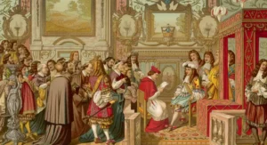Le Roi-Soleil et sa Cour © Fotolia