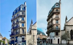 L'immeuble coupé du 254 rue Saint-Martin, Paris 3e