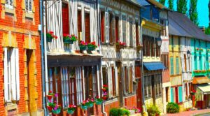 Blangy-le-château et ses maisons à colombages © Office de tourisme de Blangy-le-château