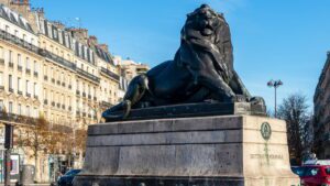 Le lion de Denfert-Rochereau - © Adobe Stock