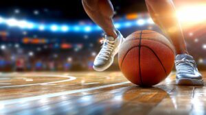 Compétition de basket_image générée par une IA © AdobeStock_Eva