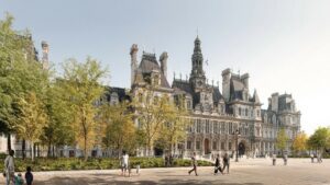 L'hôtel de Ville végétalisé - © Ville de Paris