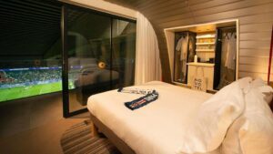 Une chambre d'hôtel dans le Parc des Princes
