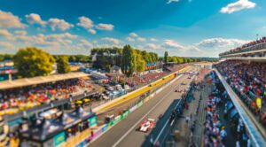 Vue aérienne du Circuit des 24 Heures du Mans ©AdobeStock_Scuderia Celestino