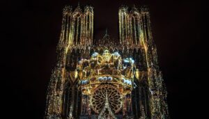 Spectale Regalia à la cathédrale de Reims - © Cyrille Beudot / Office de tourisme du Grand Reims