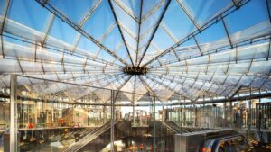 Gare Villejuif-Gustave-Roussy - © Dominique Perrault Architecture - ADAGP / Anne-Claude Barbier / Société des grands projets
