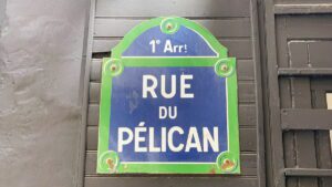 La rue du Pélican
