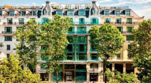 Façade de l'hôtel Kimton-St-Honoré Paris © Kimpton St Honoré Paris